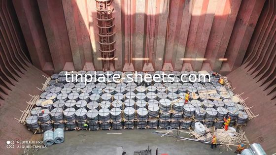 td शैली "चौड़ाई 591px ऊंचाई 18px" निर्माण सामग्री के लिए टिनप्लेट शीट /td