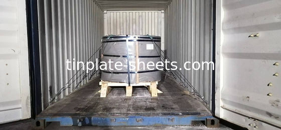 25 मीट्रिक टन MOQ छोटे से मध्यम आदेश के लिए टिनप्लेट कॉइल T3 T4 T5