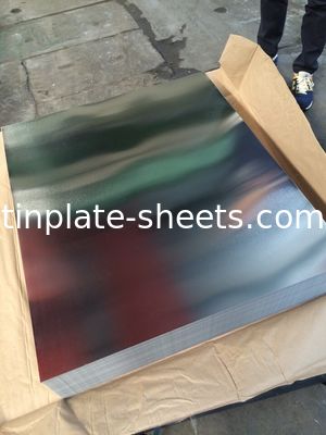 अच्छी गुणवत्ता वाली टिनप्लेट शीट 2.8/2.8 JIS G3303 मानक T3 T4 DR8 2.8/2.8 STONE FINISH इलेक्ट्रोलाइटिक टिनप्लेट शीट