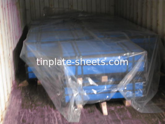 अच्छी गुणवत्ता वाली टिनप्लेट शीट 2.0/2.0 2.8/2.8 JIS G3303 मानक DR8 T4 T3 2.8/2.8 पत्थर खत्म