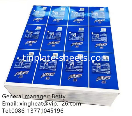 Tinplate Sheets Tin Plated Steel For Cannes Bright/Stone/Silver/Matt Delivery 40 दिन बाद अग्रिम जमा या एल/सी