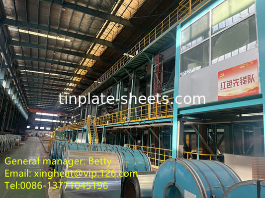 Tinplate Sheets Tin Plated Steel For Cannes Bright/Stone/Silver/Matt Delivery 40 दिन बाद अग्रिम जमा या एल/सी