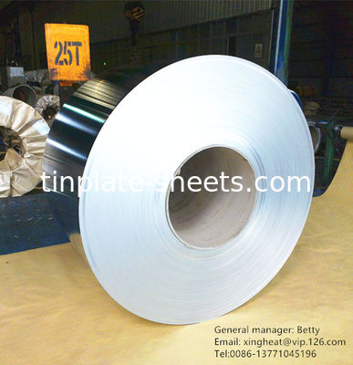 चांदी/मैट समाप्त टिन प्लेट शीट धातु 600mm-1160mm काटने की लंबाई