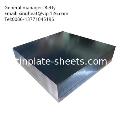 एआईएसआई एएसटीएम मानक टिन मुक्त स्टील कॉइल 0.17mm - 0.48mm मोटाई