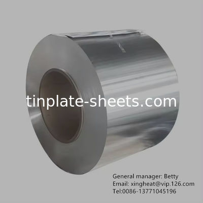 3-8 टन टिन मुक्त स्टील कॉइल JIS G3303 मानक पत्थर सतह समाप्त T3 T4 T5Temper