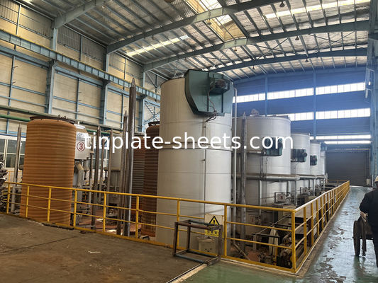 स्टोन सिल्वर ब्राइट फिनिश ETP 2.8/2.8 इलेक्ट्रोलाइटिक टिनप्लेट कॉइल शीट्स मिल निर्माता 2.8/2.8 टिन कोटिंग