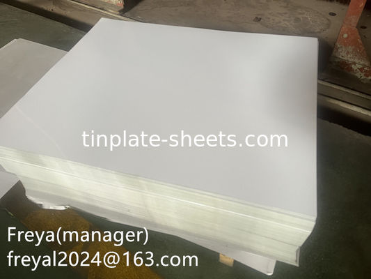 खाद्य डिब्बों के लिए टिनप्लेट BA T3 T5 T4 2.0/2.0 2.8/2.8 टिनप्लेट शीट रोल मिल कारखाना निर्माता EN10202 JIS G3303