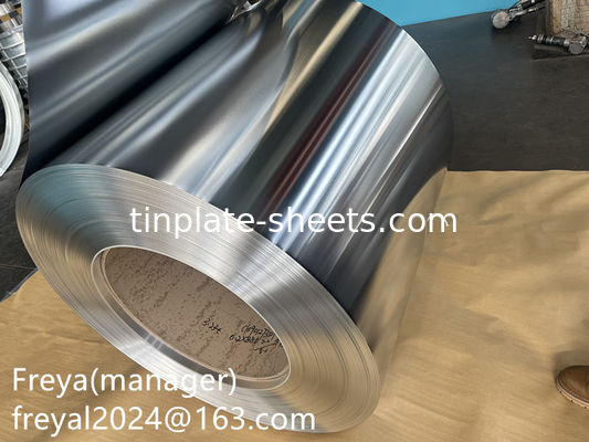 उच्च प्रदर्शन T2- T5 MR SPCC TFS स्टील शीट 100% पुनर्नवीनीकरण T3 T4