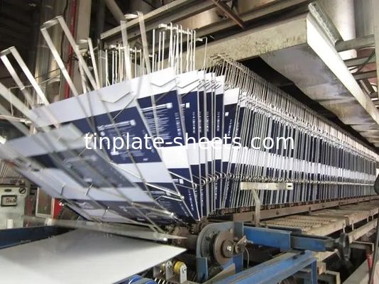 जंग प्रतिरोध मुद्रित टिनप्लेट चौड़ाई 512mm-1100mm उच्च शक्ति T4 T3