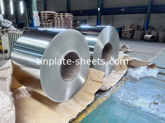 1.5-1.85MT JIS G3303 EN10202 या ASTM624 मानक में मुद्रित टिनप्लेट शीट