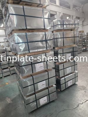 रासायनिक और खाद्य पैकेजिंग के लिए टिनप्लेट शीट के लिए 25 मीट्रिक टन का न्यूनतम आदेश