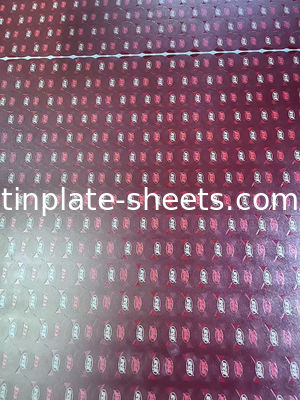 बेहतर सौंदर्यशास्त्र के लिए चिकनी और चमकदार सतह खत्म के साथ बीए एनील्ड मुद्रित टिनप्लेट