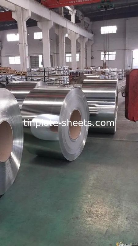 अनुकूलन योग्य रासायनिक कैन टिनप्लेट शीट T2/T2.5/T3/T4/T5 तापमान 1.1/1.1 2.8/2.8 1.1/2.8