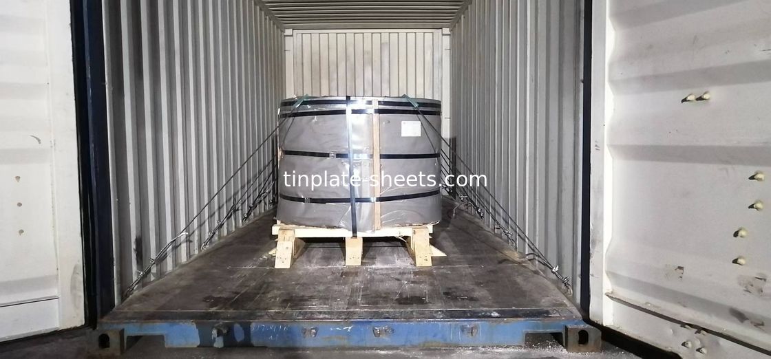 टिनप्लेट कॉइल शीट्स मिल निर्माता कारखाना पत्थर चांदी चमकदार खत्म T3 T4 T5 DR8 रासायनिक डिब्बों के लिए टिनप्लेट