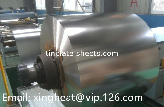 Tinplate Coil T5 Tinplate Coils Electrolytic Tinplate in Coil Stone Sheet Food Can Tinplate Mill Manufacturer for Battery टिनप्लेट कॉइल T5 टिनप्लेट कॉइल इलेक्ट्रोलाइटिक टिनप्लेट इन कॉइल स्टोन शीट खाद्य डिब्बे टिनप्लेट मिल बैटरी के लिए निर्माता