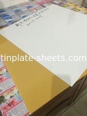 खाद्य ग्रेड 0.15 मिमी-0.49 मिमी लेक्ड टिनप्लेट ASTM624 मानक