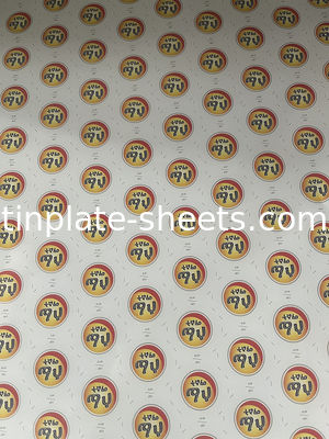 रासायनिक और खाद्य डिब्बों के लिए इलेक्ट्रोलाइटिक टिनप्लेट शीट 0.15-0.49 मिमी मोटाई 600-986 मिमी चौड़ाई T2-T5 तापमान BA एनीलिंग