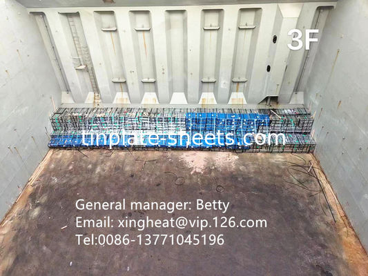 चौड़ाई 600 मिमी - 907 मिमी Tfs टिन मुक्त स्टील के साथ पत्थर की सतह समाप्त