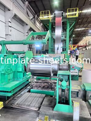 टिन के डिब्बों के लिए उपयोग की जाने वाली माध्यमिक टिनप्लेट शीट